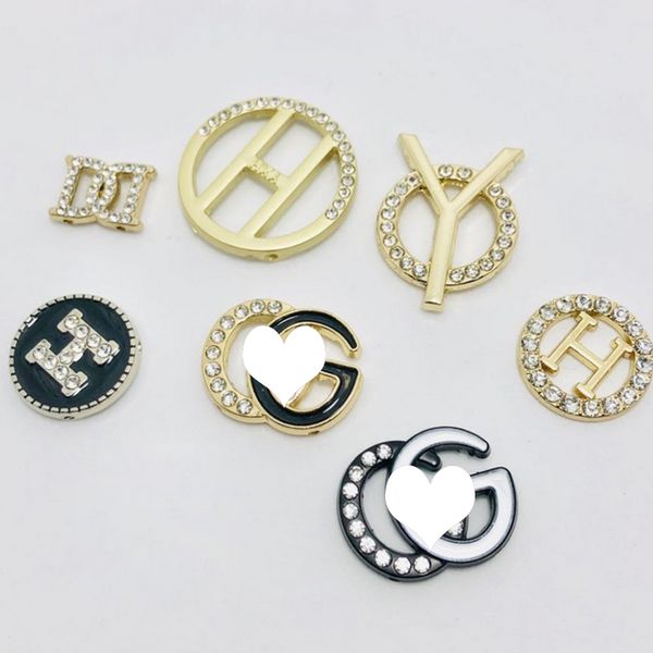 

multistyle letter brooch women rhinestone letter brooch diy jewelry accessories for gift party multistyle, Gray