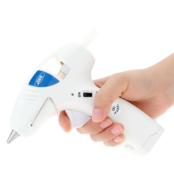 

urijk 10w melt glue gun wireless glue gun for home repairs diy arts & crafts with 10/20/50/100pcs 7mm melt stick