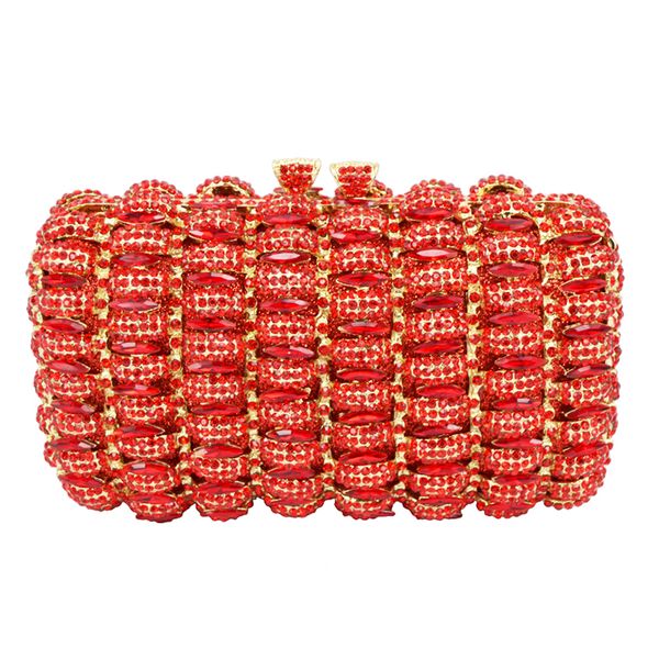

designer-luxury women bridal line shaped rectangle wedding crystal clutch evening bags banquet handbags prom bag factory wholesale 88276