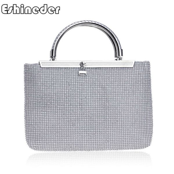 

стразы свадебные сумки женские мягкие клатчи вечерние сумки бриллианты цепочка на плечо золото серебро вечерние сумочки