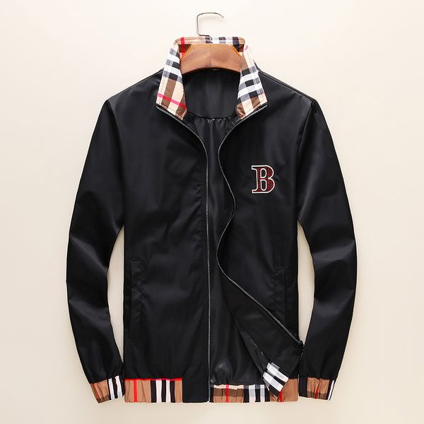 

mens designer jackets brand jacket luxury fashion casual wear youth college style boy slim handsome fashion casual wear 2019 winter, Black;brown