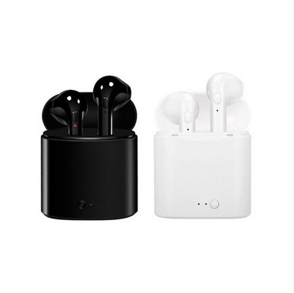 

2019 new i7 tw headphone wirele mini wirele bluetooth mu ic earphone for iphone xiaomi huawei am ung earbud head et charging box
