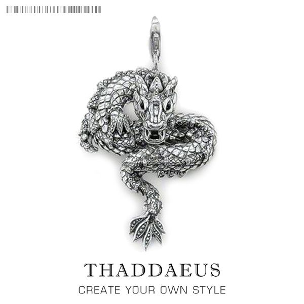 

pendant dragon,2019 winter new 925 sterling silver fashion jewelry thomas ethnic bijoux accessories gift for ts woman & men
