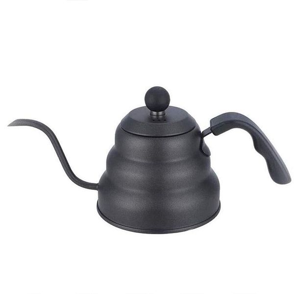 

retro coffee pot cloud pot 304 stainless steel hand made coffee 950ml long mouth drip maker size: 32.5 x 14.5cm