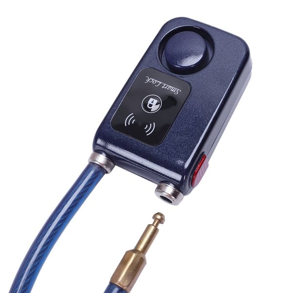 

outdoor anti theft bicycle lock super intelligent phone app control smart alarm bluetooth lock waterproof 110db alarm lock