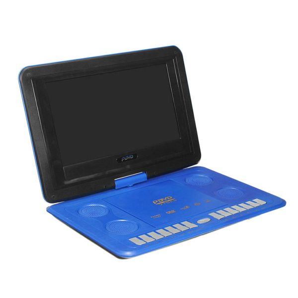 

portable mini dvd player 13.8inch hd tv movies lcd mobile swivel usb screen rotation for car multi media video game play eu plug