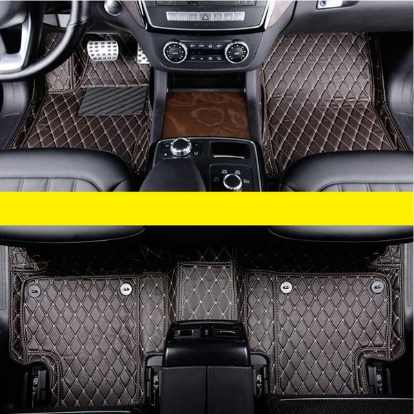 

for leather car floor mat for m-class 2019 2020 w167 gle accessories carpet gle350 gle450 gle53 styling