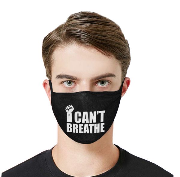 

flash sale i can't breath black lives matter cartoon shark washable face mask cotton reusable designer masks camouflage cycling mask