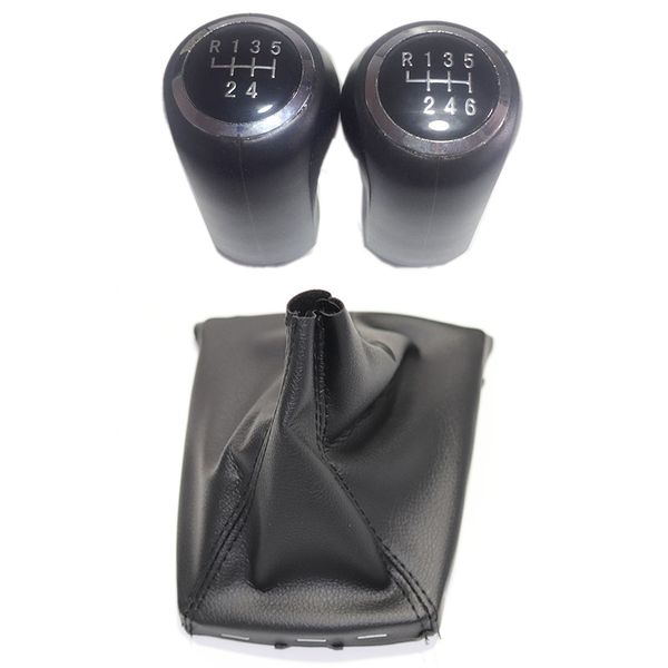 

5/6 speed car gear shift knob gaiter boot cover for vauxhall astra corsa d 2005-2010