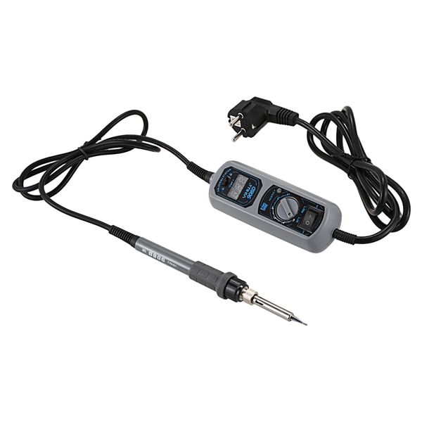 

yihua 908d 220v soldering station mini portable adjustable electric soldering iron welding tool welding repair eu plug