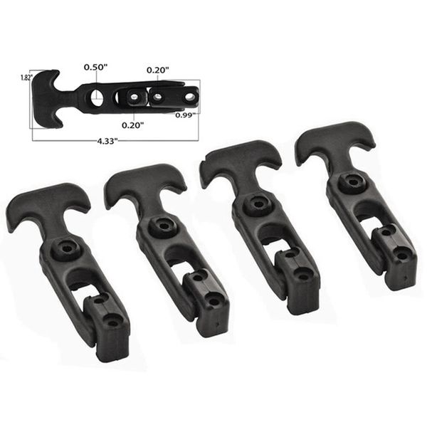 

5 packs t-handle rubber flexible draw latches fit for toolbox /cooler/golf cart/farm machinery a78-1 toolbox buckle- black