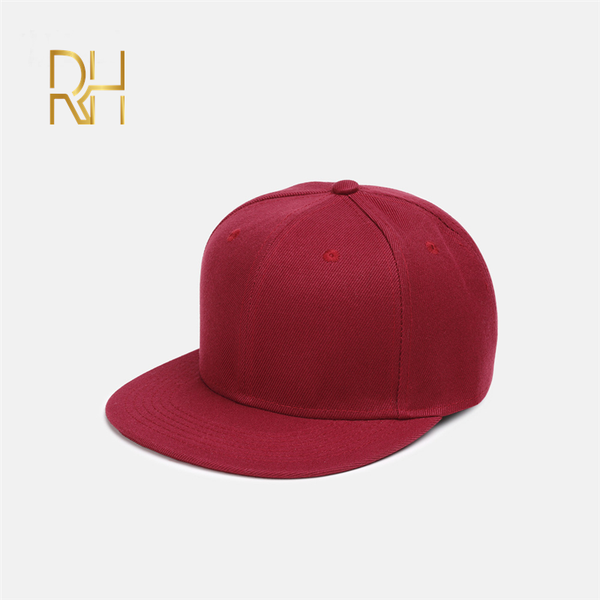 

local stock sports baseball cap blank plain solid color casual golf ball hip-hop flat brim snapback hat for men women rh, Blue;gray