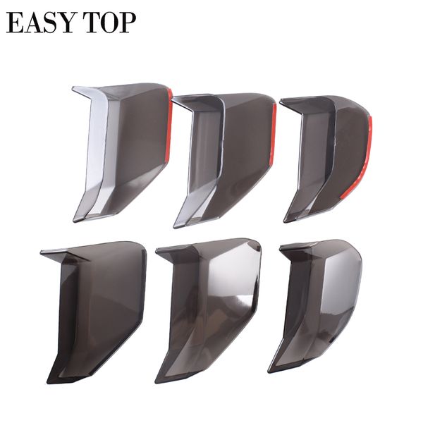 

car smoke black tail light cover decorative sticker for mustang 2018