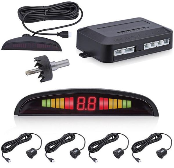 

car parking sensor kit monitor reverse system