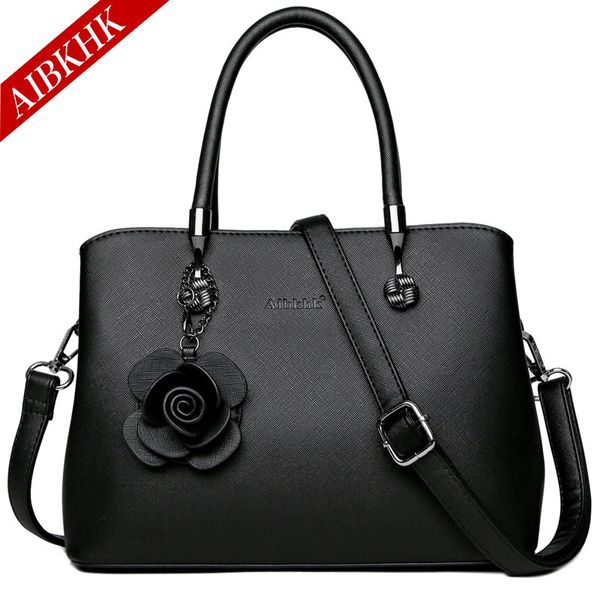 

2020 new leather fashion wild tote shoulder bag
