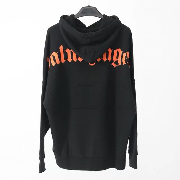 

Пальмовые ангелы оранжевый логотип кофты пуловер мужчины женщины 1p: 1 мода свобод