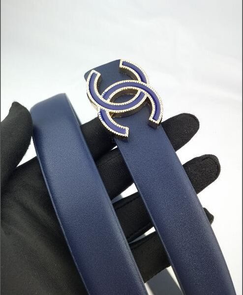 

chanel belt женщины автоматическая пряжка ремня молодые и среднего возраста студенты в корейской версии прилива бизнес случайный чистый коро, Blue;gray