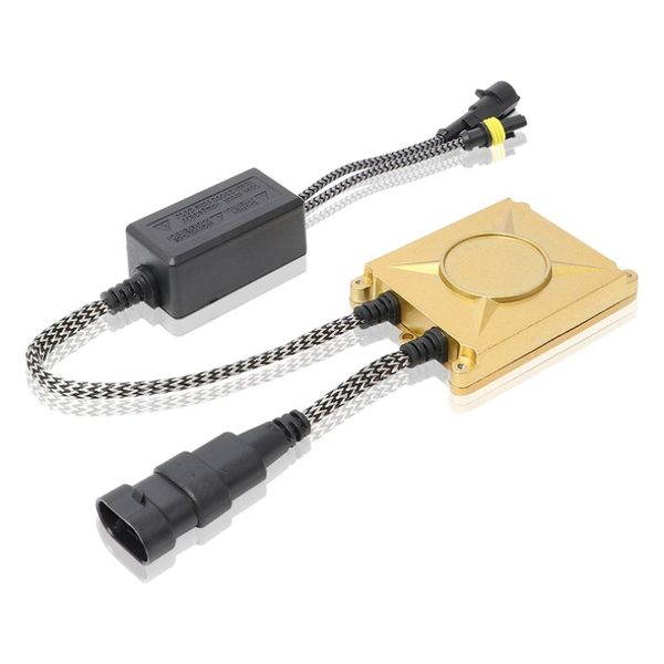 

55w ac car large red front light induction car bright light led charging driving waterproof torch headlight