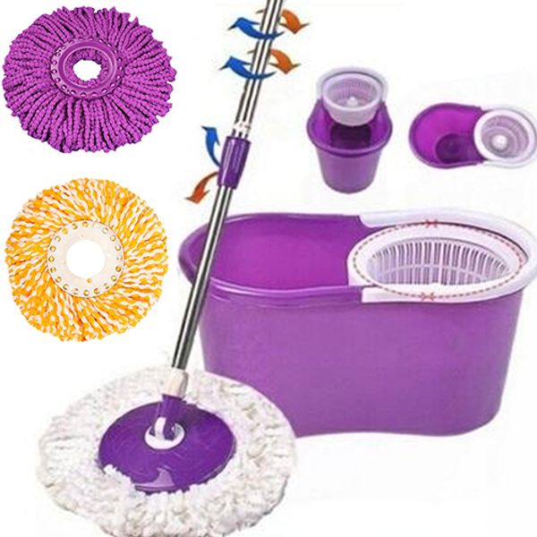

item useful 360 rotating head easy magic microfiber spinning floor mop bucket head