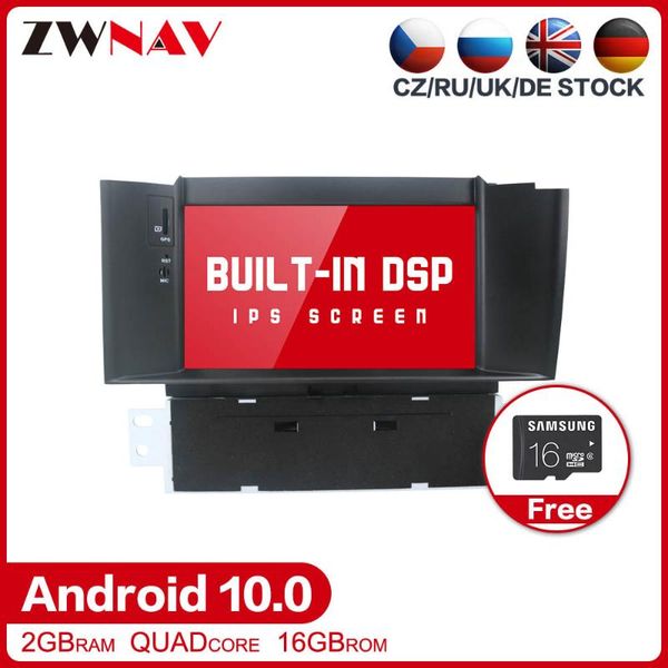 

android 10.0 car radio gps navigation multimedia player for c4 c4l ds4 2011-2016 audio radio stereo head unit map car dvd