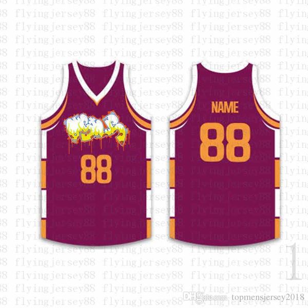 

Top Custom Basketball Jerseys Mens Embroidery Logos Jersey Free Shipping Cheap wholesale Any name any number Size S-XXL ojd80