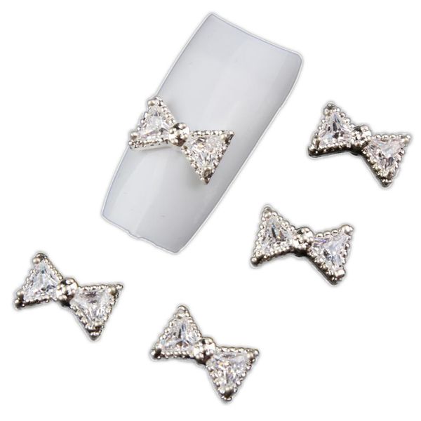 

10шт 3d кристалл rhinestone блеск ногтей украшения сплава nail art советы diy nail art decoration аксессуары