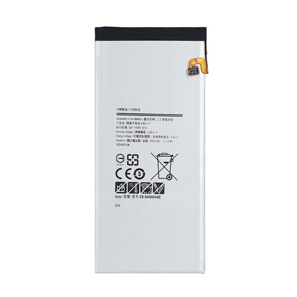 

100 original ebba800abe battery for a8 a800 sma8000 a800f a800s a800yz 3050mah