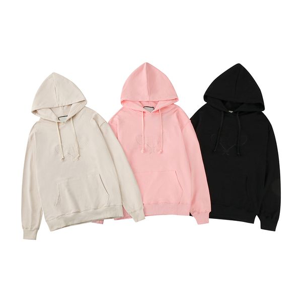 

завышение unisex женщин mens pullover конструктора hoodie марка толстовка luxury jumper 3 цвета вскользь b102113z, Black