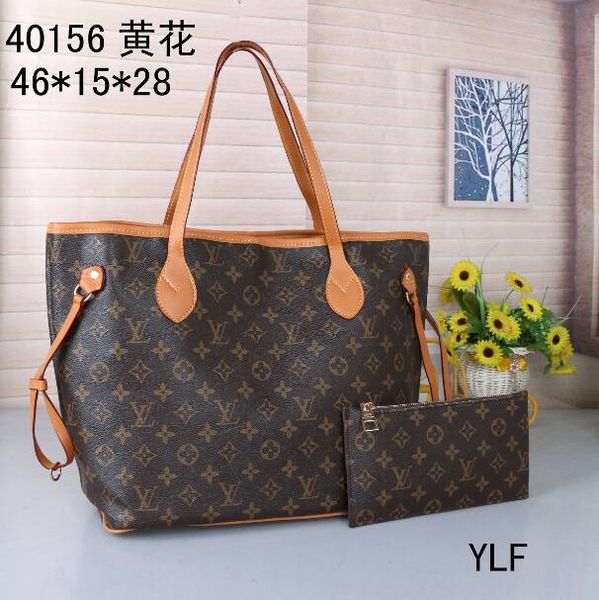 

2020 sale women shoulder bag with a clutch wallet 40156 genuine leather shopping tote full colors interior 40995 good price