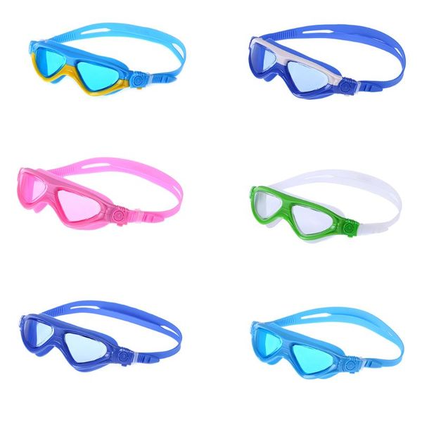 

kids baby swimming goggles waterproof anti-fog uv resistant swim glasses elastic adjustable belt eyewear soft silicone pad