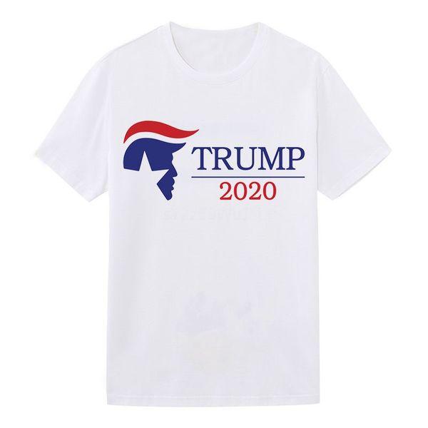 

2020 new handsome men's designer trump t-shirt black and white grey fashion printing breathable men's trump t-shirt jacket short s, White;black