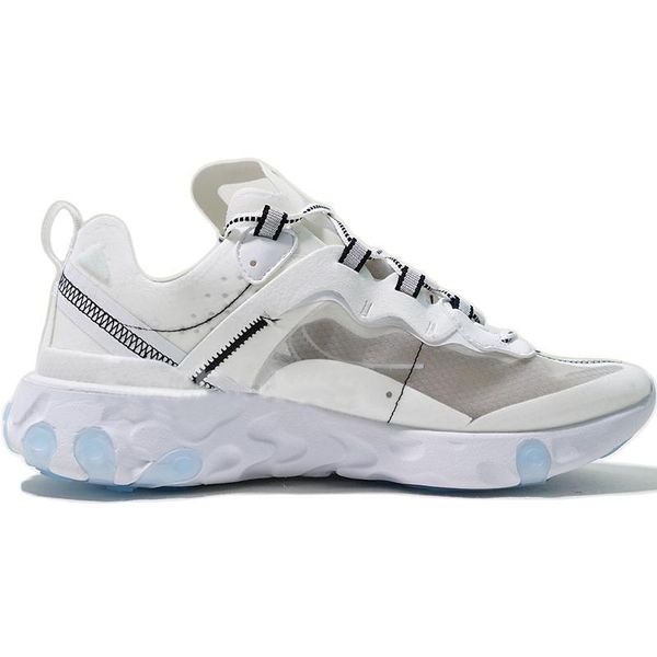 

019 react element 87 undercover men running shoes for women designer sports mens trainer shoes black sail light bone sneakers