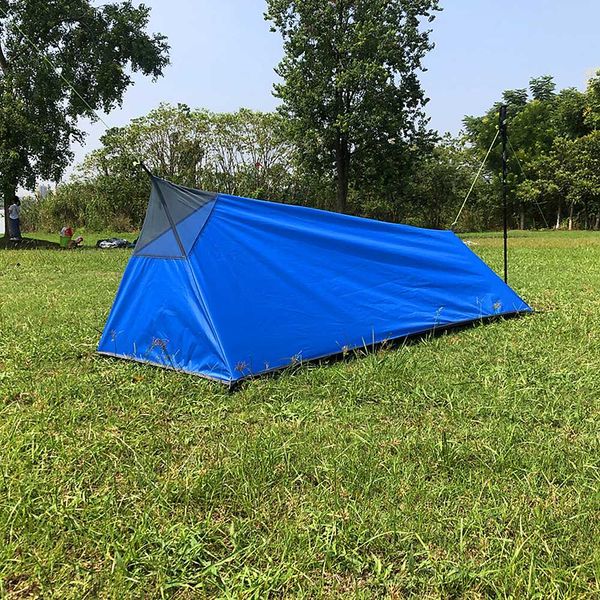 

outdoor camping hiking backpacking tent outdoor camping sleeping bag tent lightweight single person with mosquito net