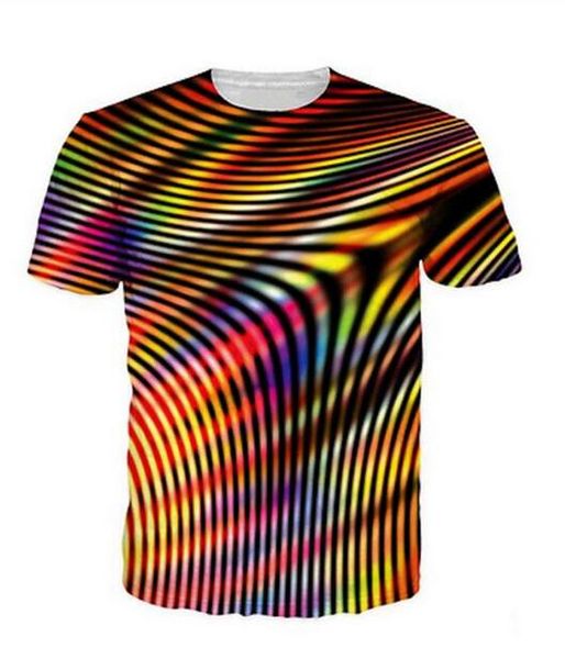 

new fashion mens/womans hypnotic t-shirt summer style funny 3d print casual t shirt plus size aa0159, White;black