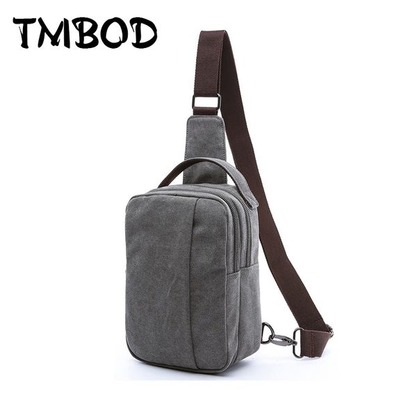 

new 2019 fashion vintage men crossbody bags chest canvas water proof handbags for male shoulder bag bolsas an677