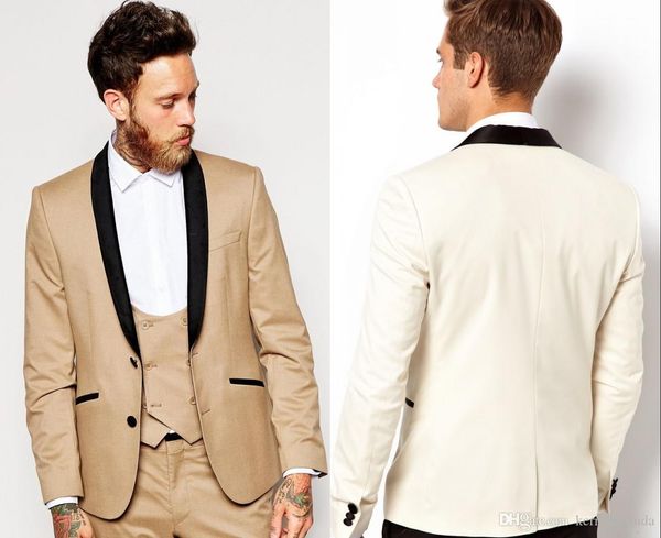 

2020 new arrivals two buttons groom tuxedos shawl lapel groomsmen man suits mens wedding suits sell groom wedding suits, Black;gray