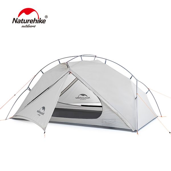 

naturehike vik series 970g ultralight single tent 15d nylon waterproof camping tent single-layer outdoor hiking nh18w001-k