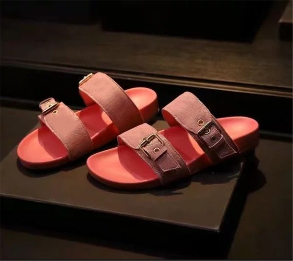 

new luxury womens sandals fashion designer print flip flop summer classics shoes flats beach sandals cfy2002271#239*, Black