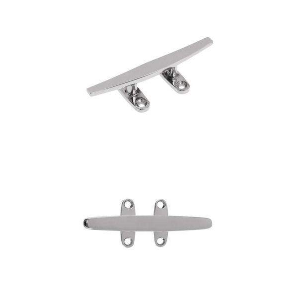 

2pcs open base boat dock cleat 5 inch & 6 inch - 316 stainless steel
