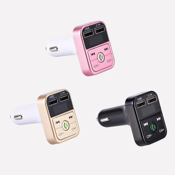 

b2 usb автомобильный комплект беспроводной громкой связи вызов fm-передатчик радио адаптер зарядное устройство mp3-плеер поддержка tf карты