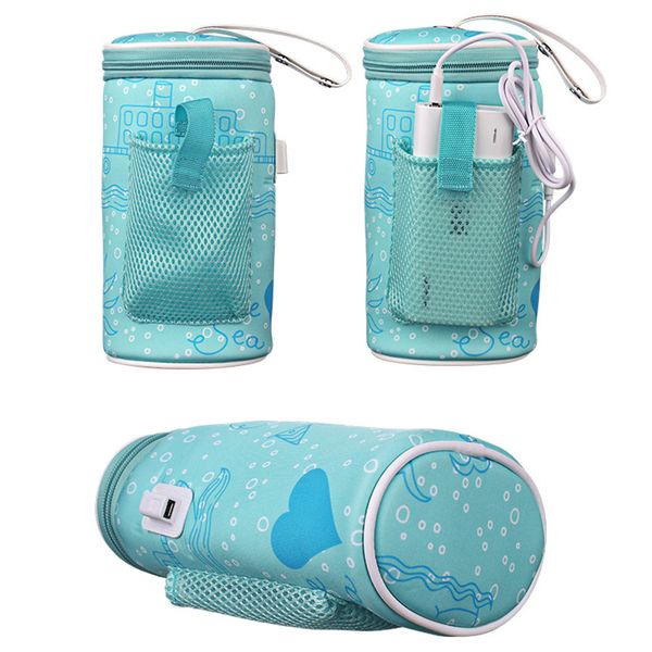 

insulated warmer feed bottle bag drink usb cup travel newborn heater thermostat baby