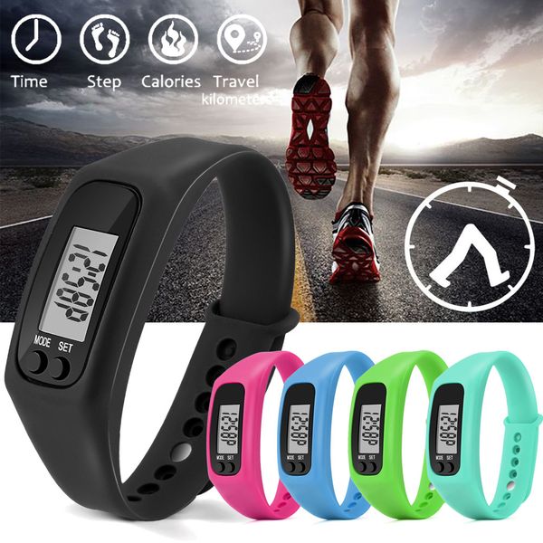 run step watch bracelet pedometer