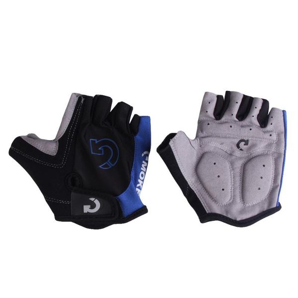 

cycling bicycle motorcycle sport gel half finger gloves size s- xl 3 colors, Black
