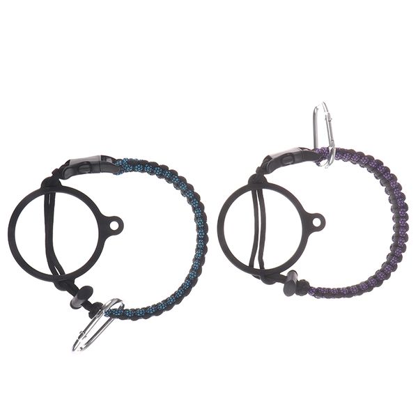 

cup holder carrying with ring water bottle paracord fits wide mouth travel simple hiking handle strap braided for