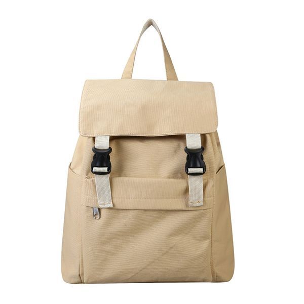 

women's backpack fashion travel backpack canvas bag anti-theft shoulder bag leisure female school simple student bags