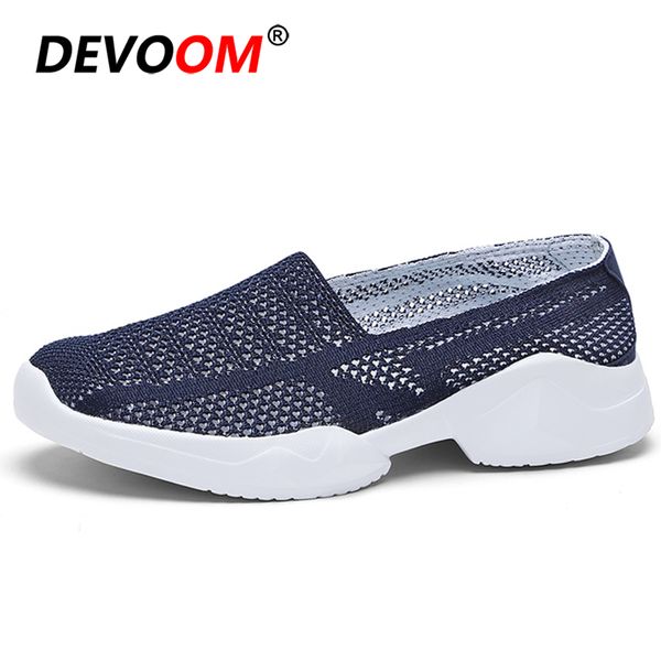 

summer women walking shoes sport shoes breathable mesh light gym man outdoor couple's basket femme sneakers women size 46, Black