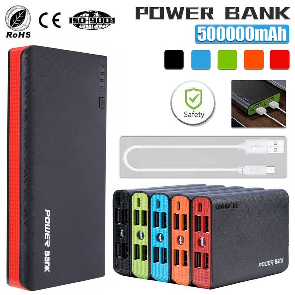 

50000mah super large capacity portable charger with abs plastic shell, dustproof and waterproof, durable charger