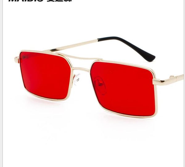 

fashion sunglasses sunglasses marine film sunglasses full frame square large frame street glasses, White;black
