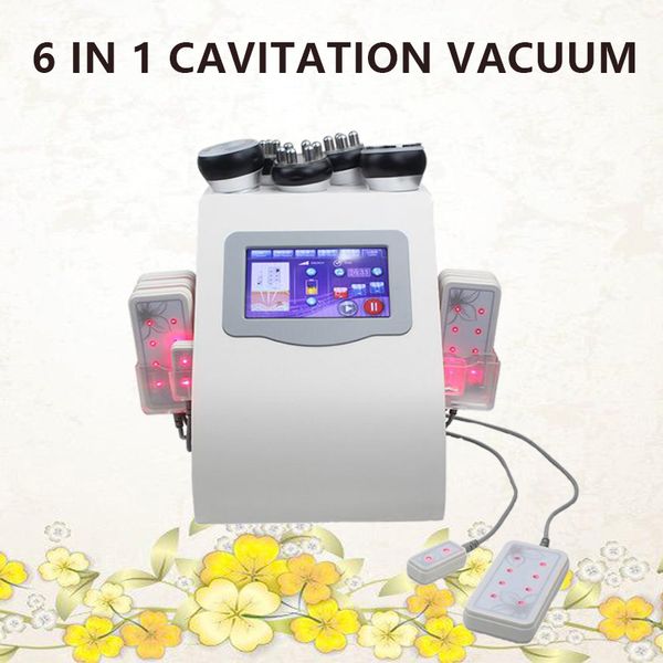 

new promotion lipo laser slimming ultrasonic 40k cavitation weight loss vacuum therapy cellulite removal fat burning rf face lifting spa