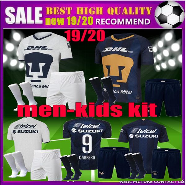 

19 20 men kid mexico club unam occer jer ey kit guerron 2019 2020 calderon formica ca tillo abraham child m football uit hirt